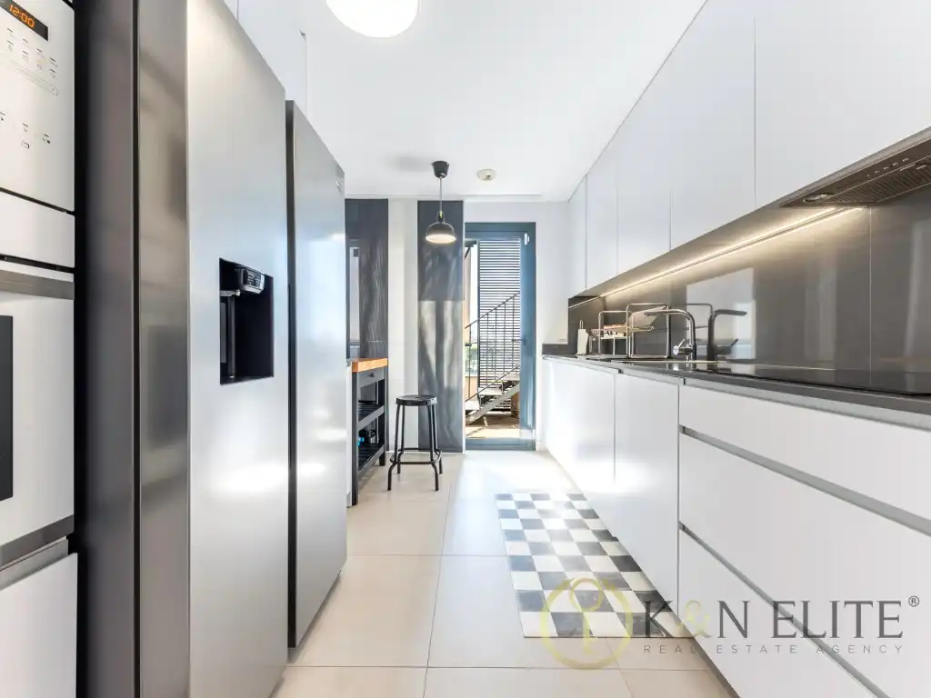 Cocina de Ático en venta en Alicante / Alacant con Aire acondicionado, Jardín privado y Terraza