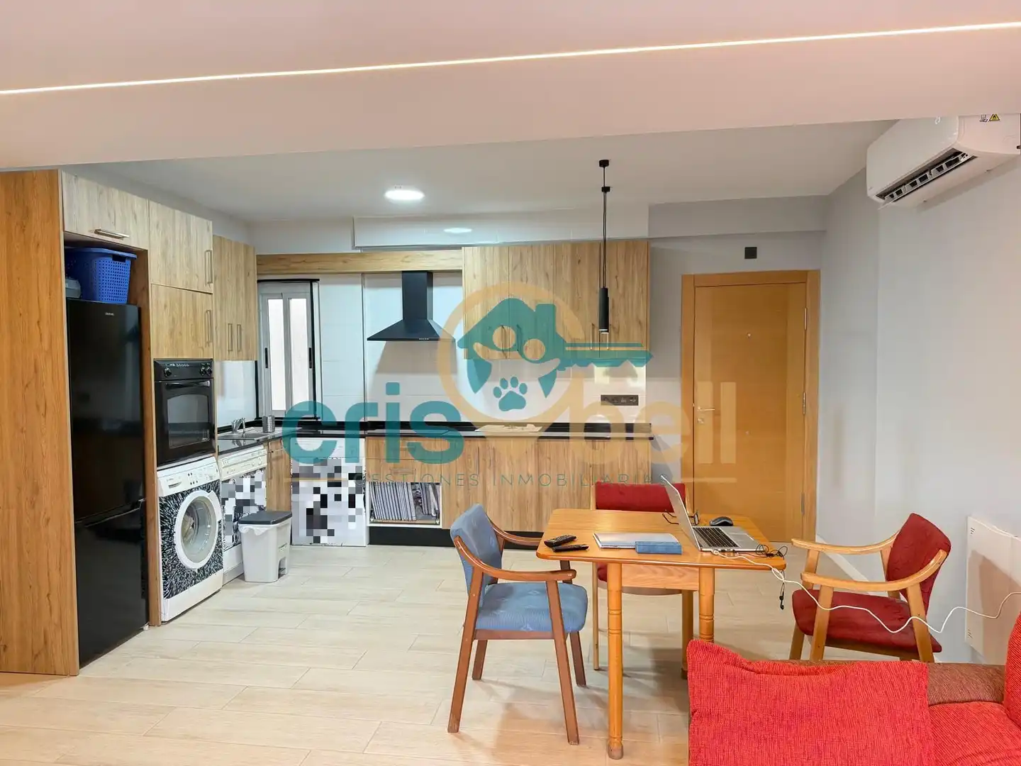 Küche von Wohnung zum Verkauf in Lorca mit Klimaanlage, Möbliert und Ofen