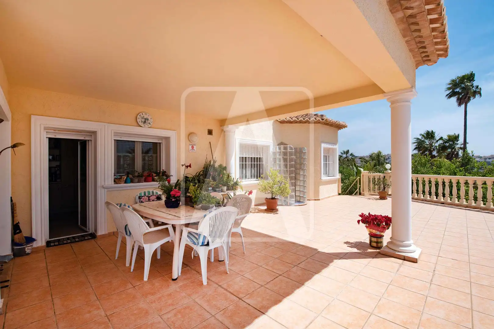 Exterior view of Houses for sale in Calpe / Calp  with Air Conditioner, Private garden and Terrace