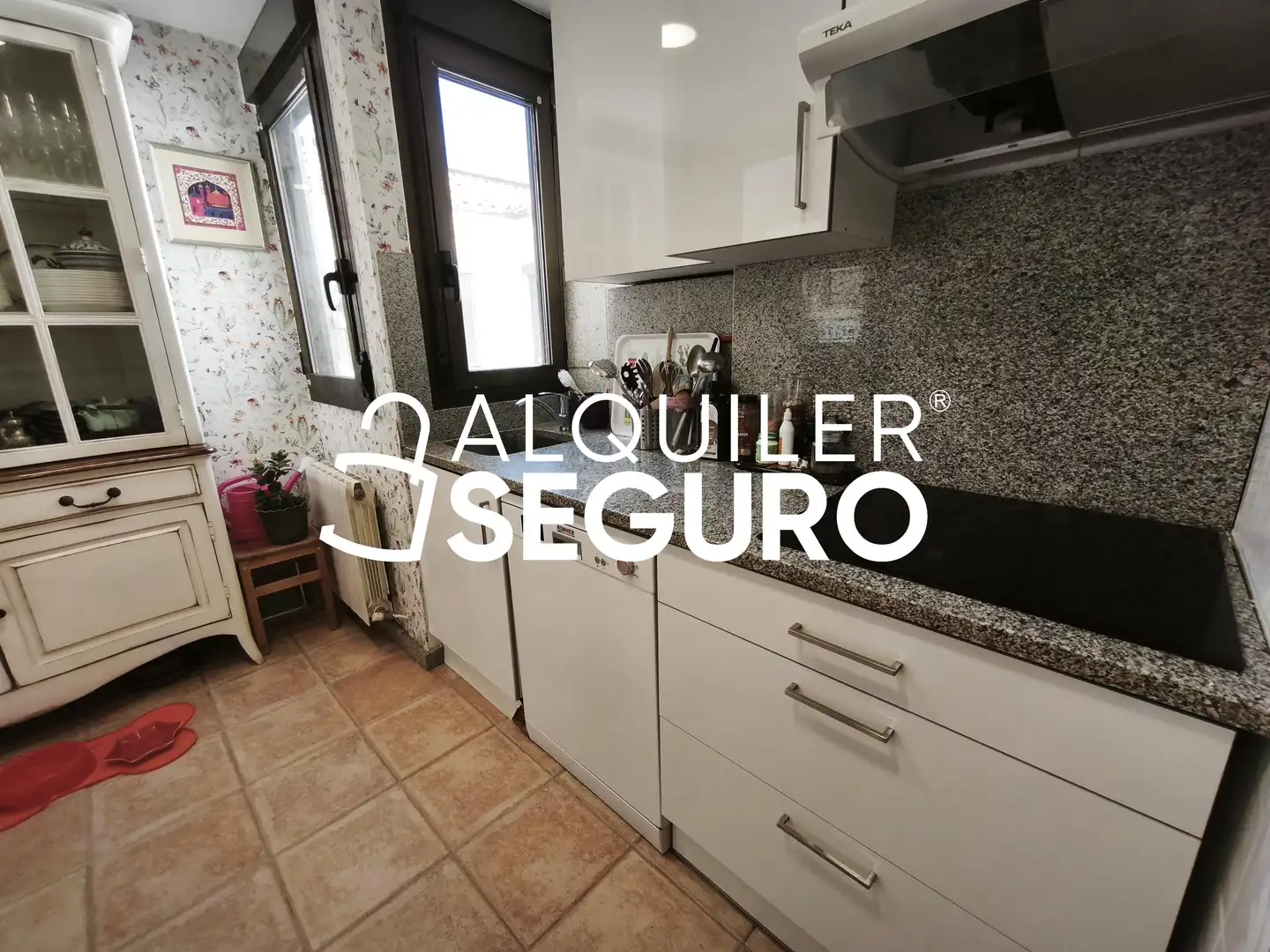 Cocina de Piso de alquiler en Zaragoza con Aire acondicionado y Calefacción