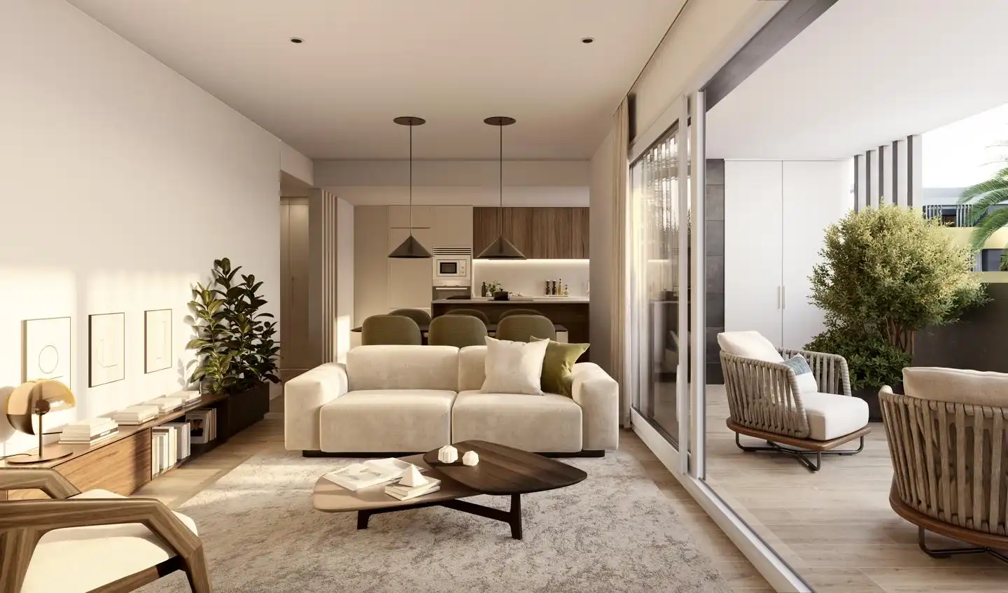 Living room of Flat for sale in Zaragoza  with Air Conditioner, Heating and Storage room