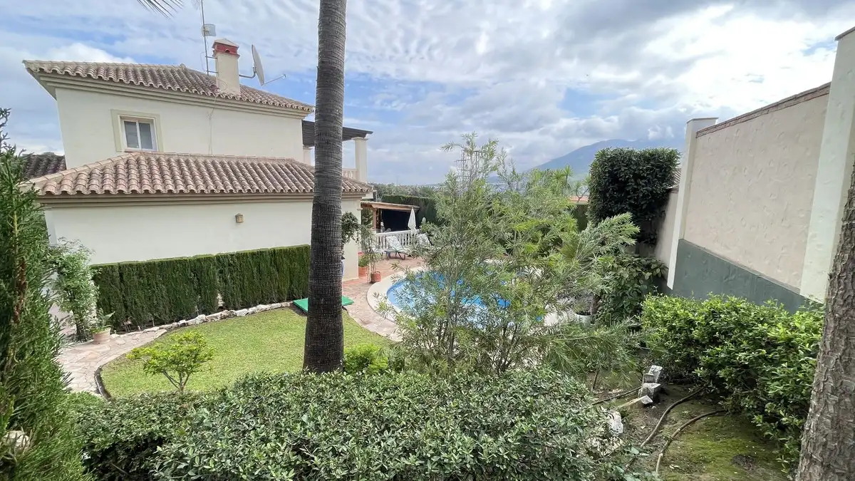Garden of Houses for sale in Coín  with Air Conditioner, Storage room and Furnished