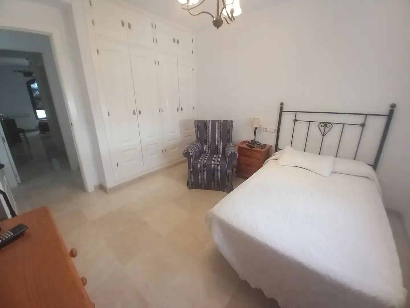 Bedroom of Flat for sale in Ronda  with Air Conditioner, Heating and Community pool