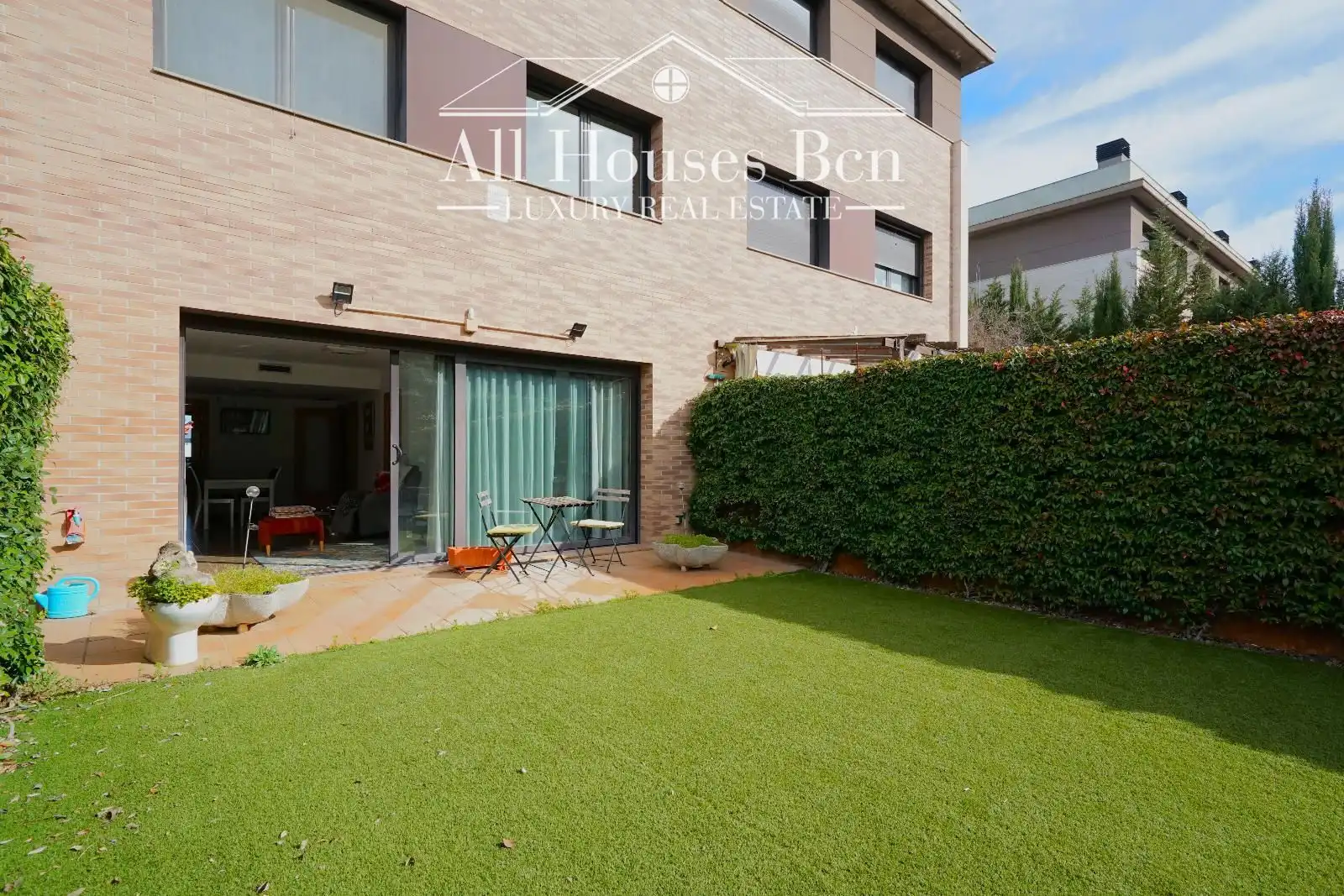 Garden of Detached homes for sale in Sant Quirze del Vallès  with Air Conditioner, Heating and Private garden