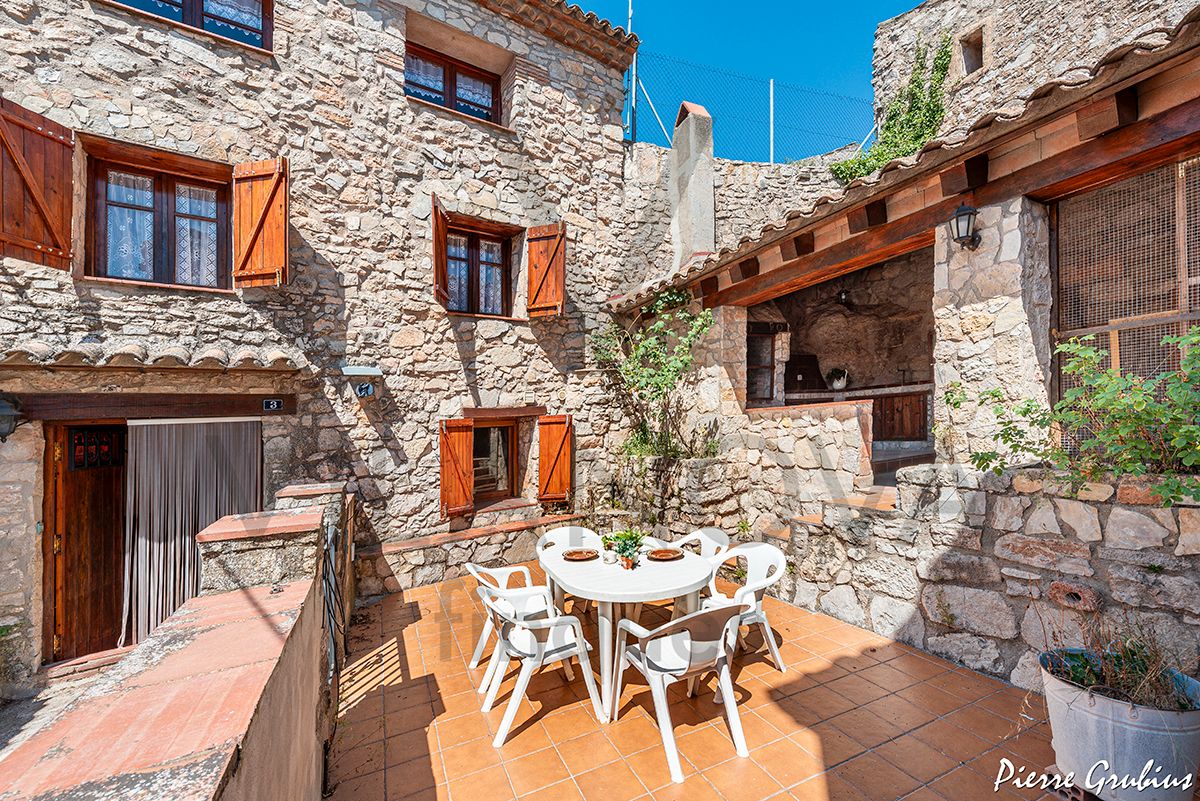 Terrasse von Country house zum verkauf in Montblanc mit Heizung, Terrasse und Abstellraum