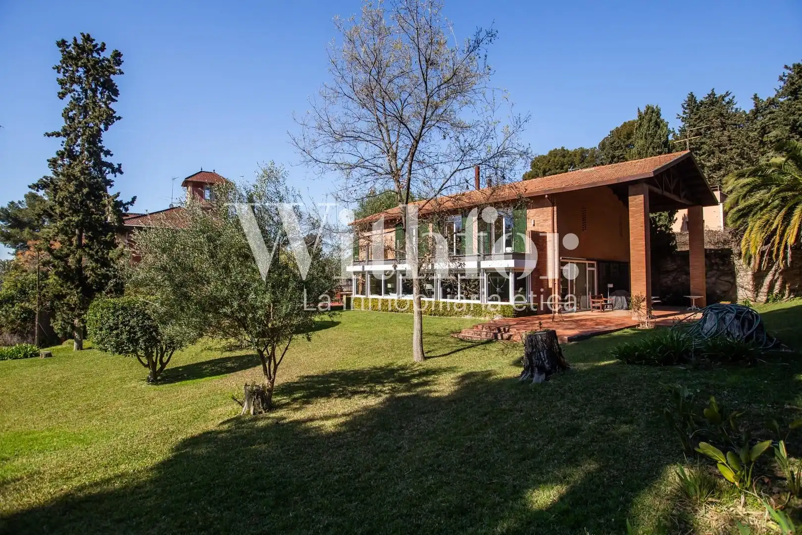 Garden of Houses for rent in Esplugues de Llobregat  with Air Conditioner, Heating and Private garden