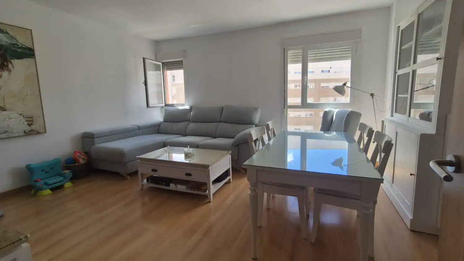 Sala de estar de Piso en venta en Badajoz con Aire acondicionado