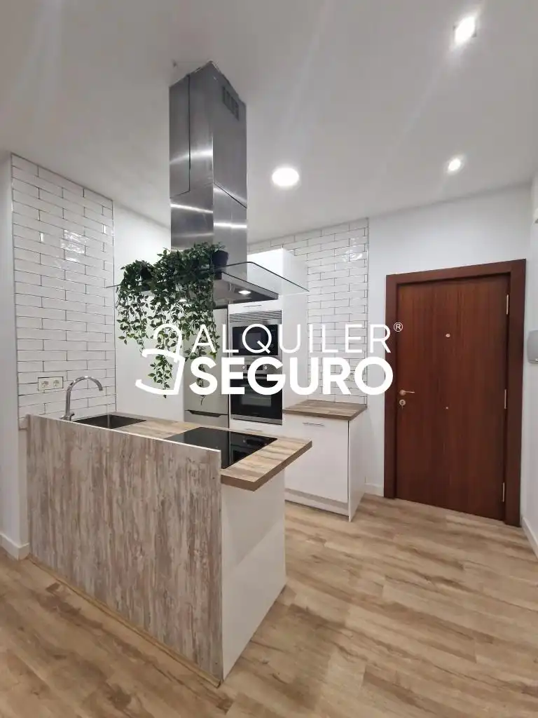 Kitchen of Flat for rent in Barakaldo   with Heating, Terrace and Furnished
