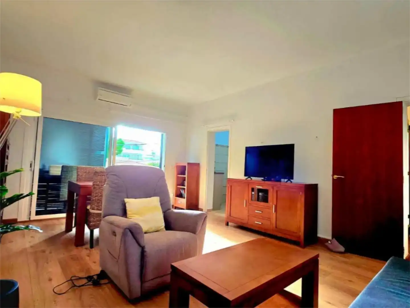 Living room of Flat for sale in Capdepera  with Air Conditioner, Storage room and Balcony