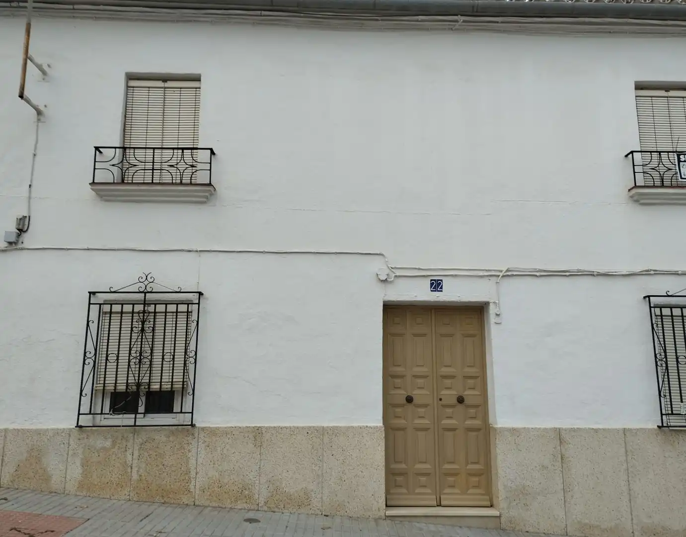 Vista exterior de Casa o xalet en venda en Monturque amb Terrassa