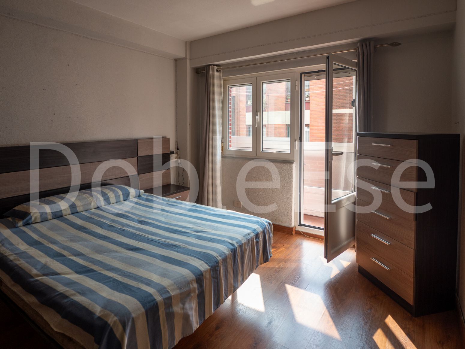 Bedroom of Flat for sale in Gijón   with Heating, Furnished and Balcony