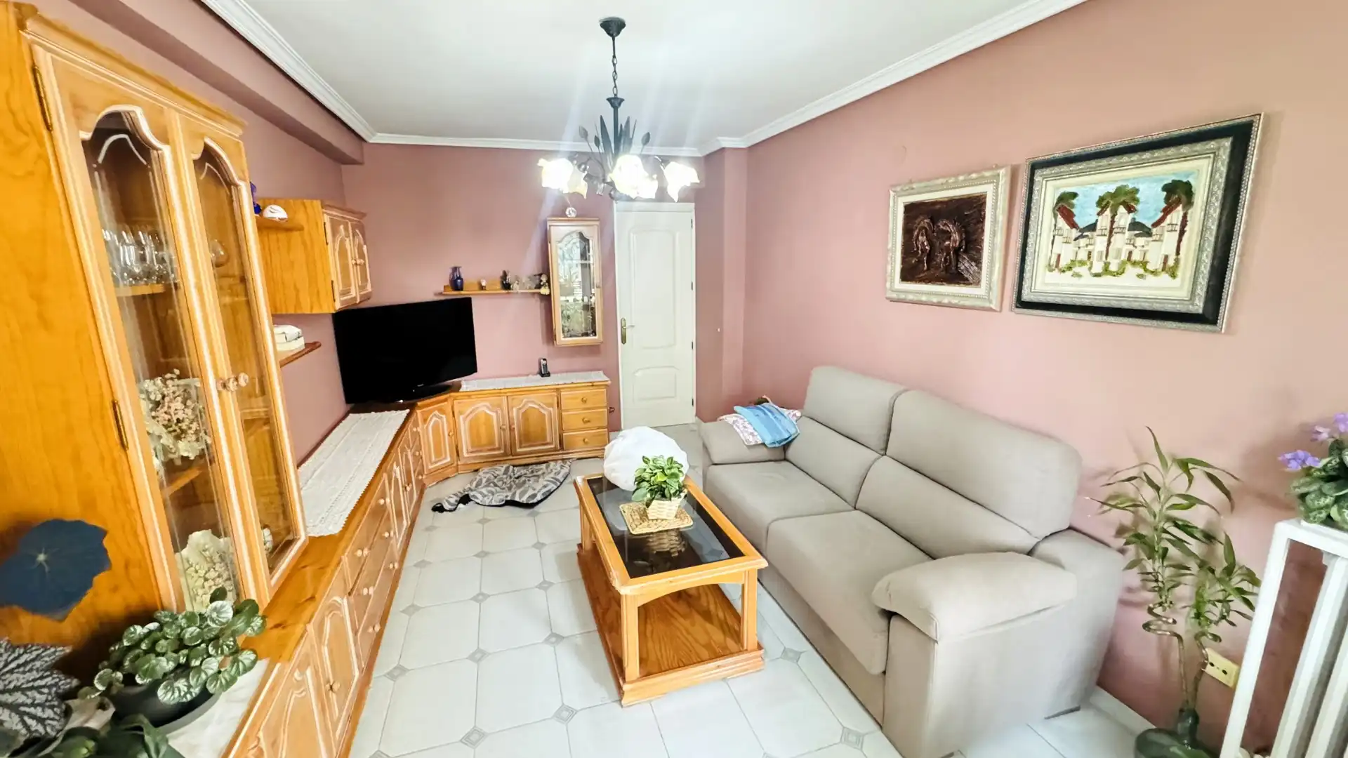 Living room of Flat for sale in Parla  with Air Conditioner, Heating and Private garden