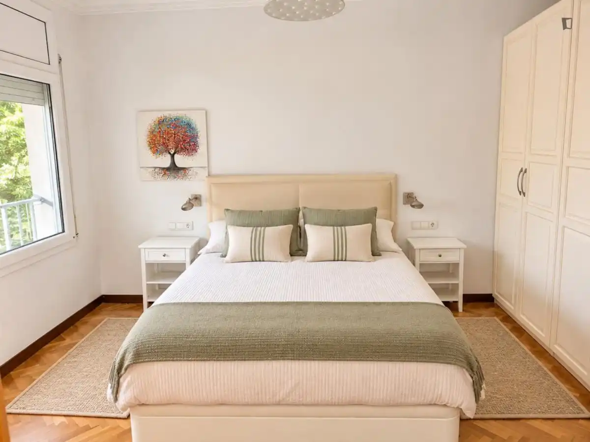 Bedroom of Study for rent in Sarrià - Sant Gervasi