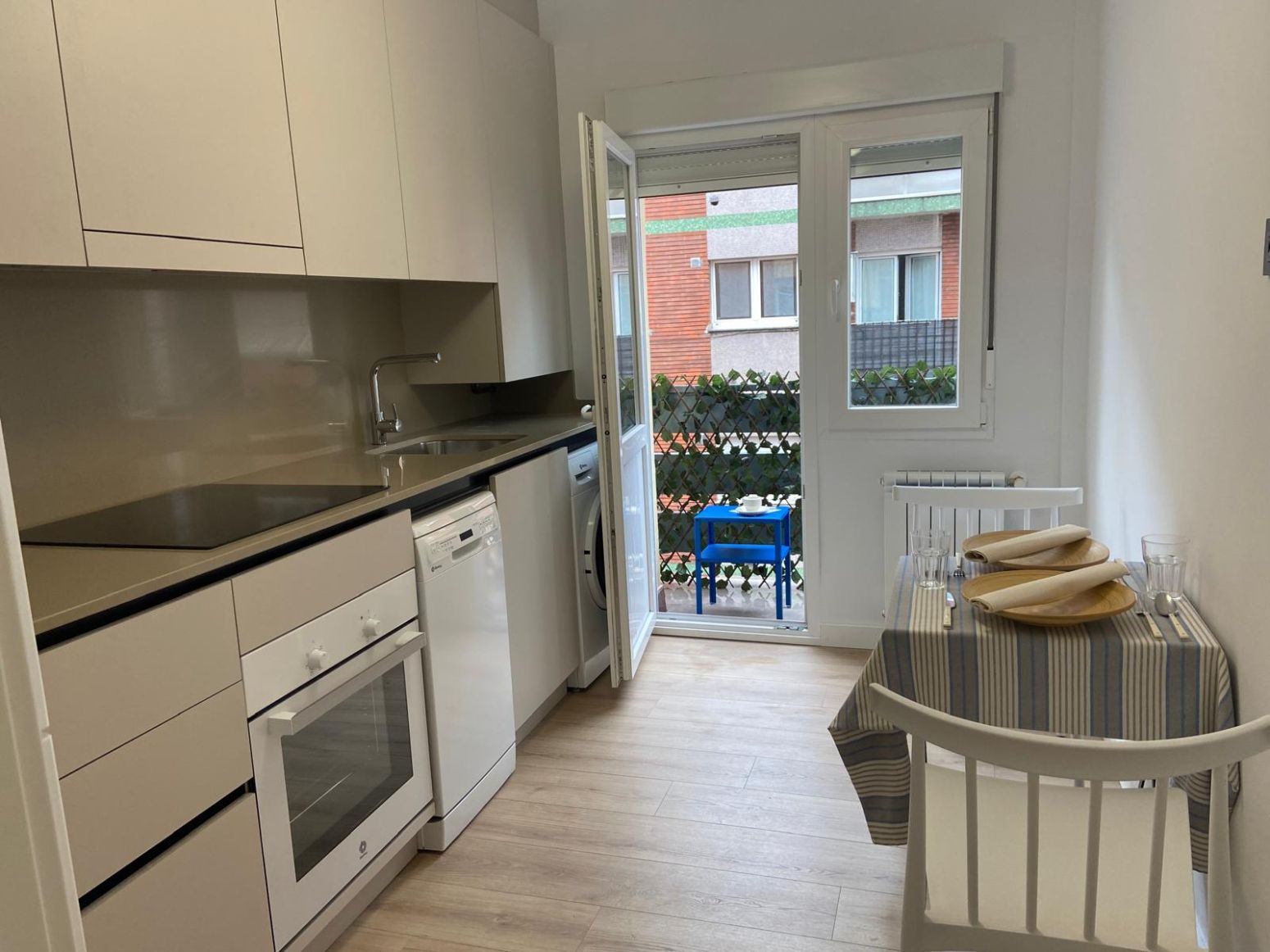 Kitchen of Flat for sale in Gijón   with Heating and Balcony
