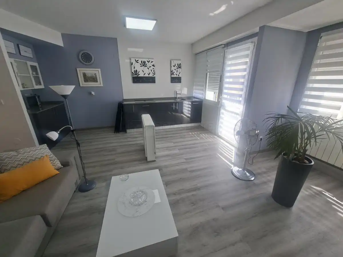 Sala d'estar de Apartament en venda en Vitoria - Gasteiz amb Calefacció, Parquet i Terrassa