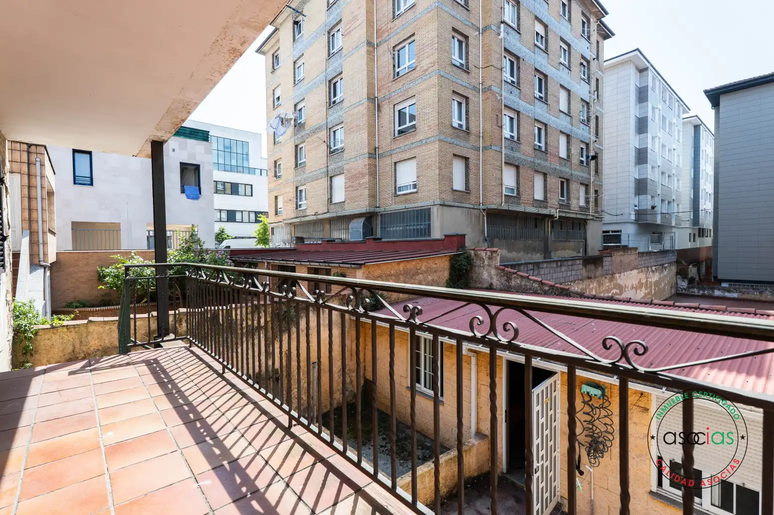 Außenansicht von Dachboden zum Verkauf in Gijón  mit Heizung, Parkett und Terrasse