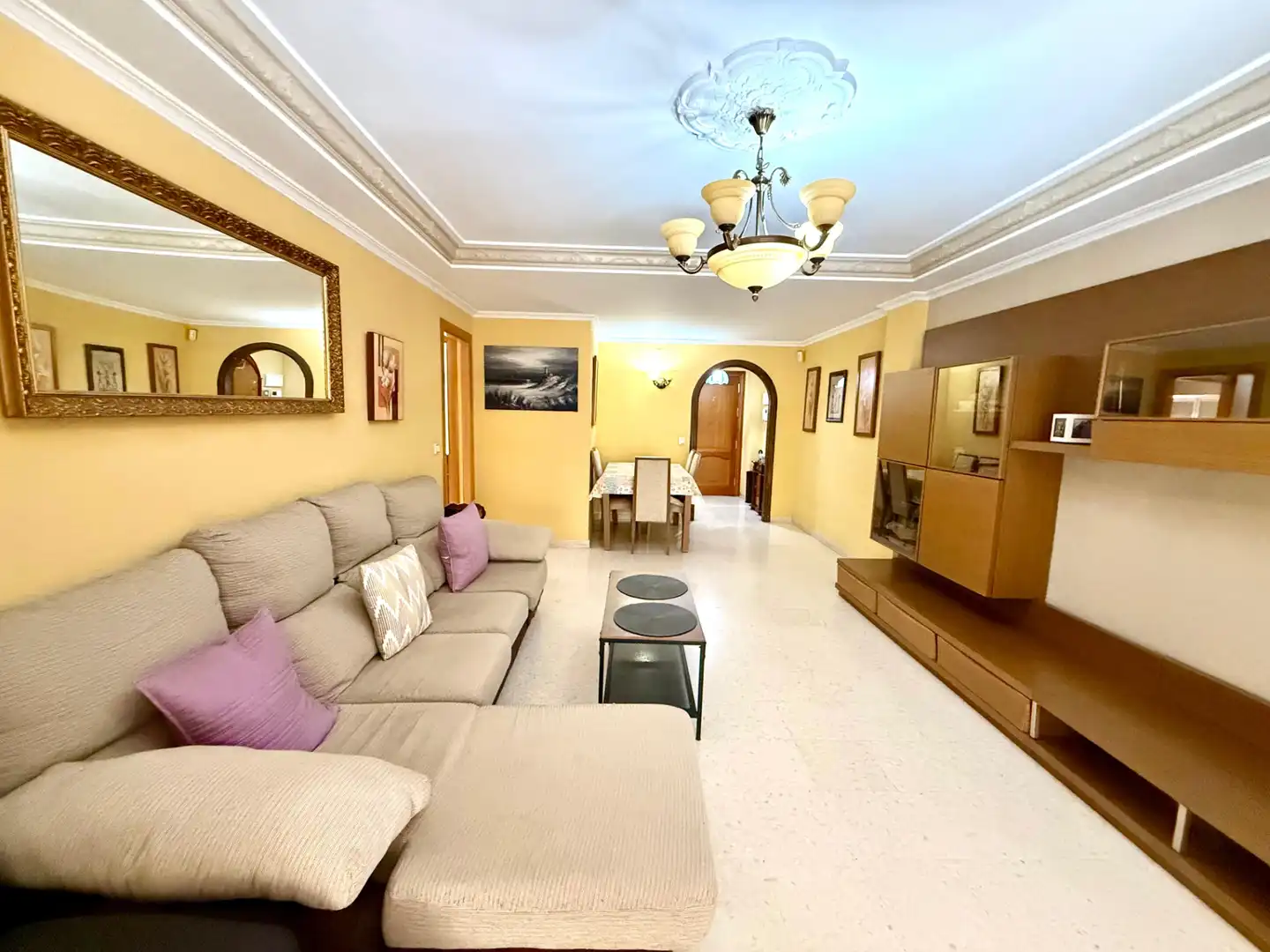 Living room of Flat for sale in Fuengirola  with Air Conditioner and Terrace