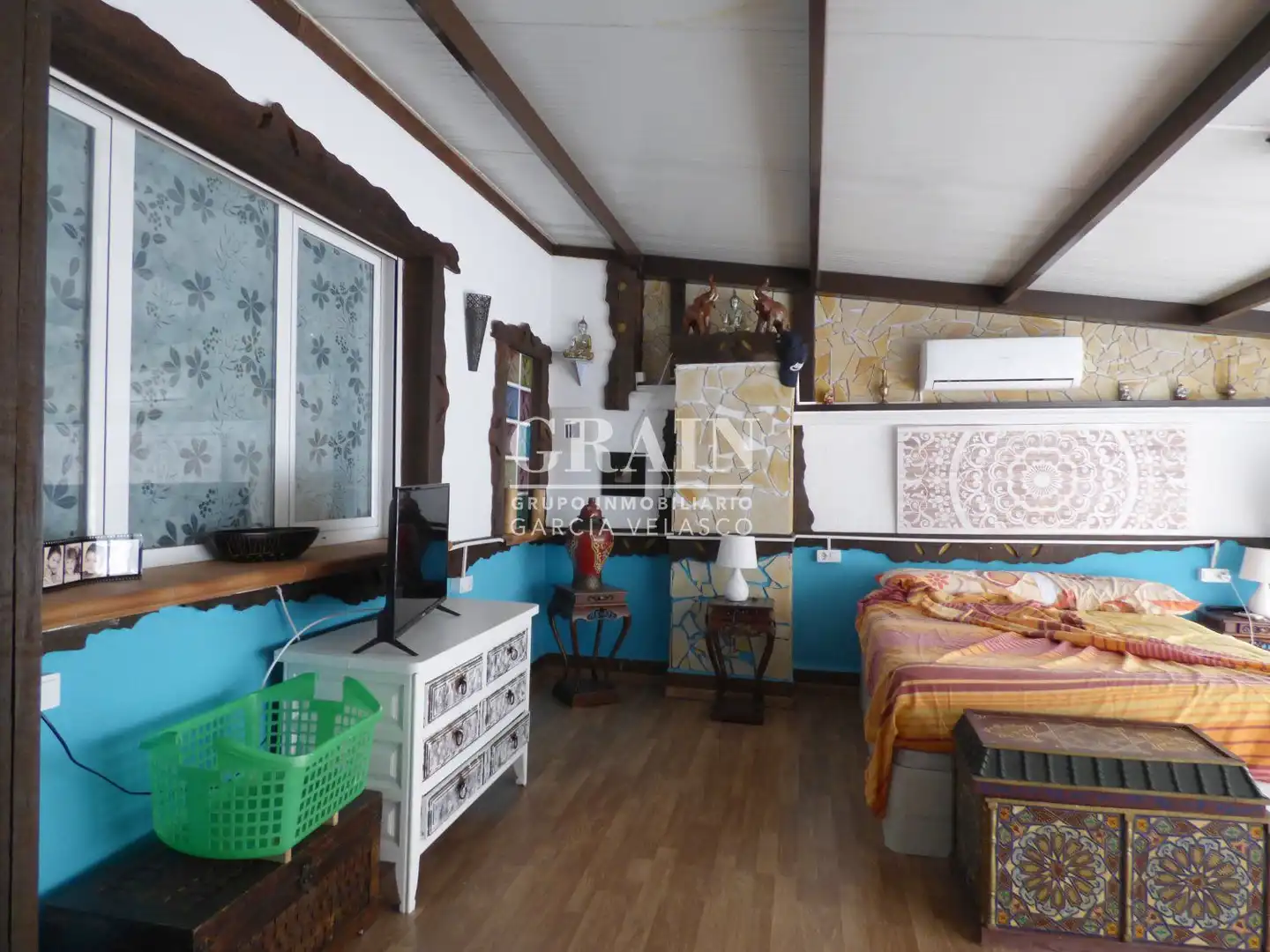 Bedroom of Houses for sale in Albacete  with Air Conditioner, Heating and Private garden