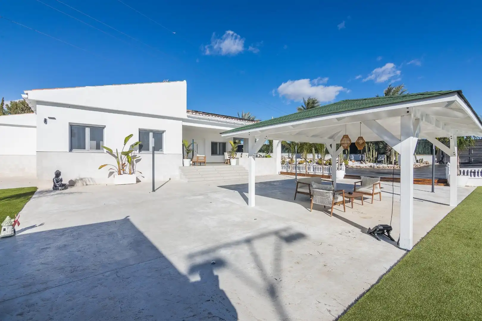 Terrace of Houses for sale in Elche / Elx  with Air Conditioner, Private garden and Terrace