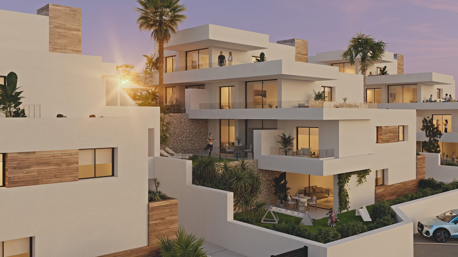 Exterior view of Attic for sale in Benitachell / El Poble Nou de Benitatxell  with Community pool
