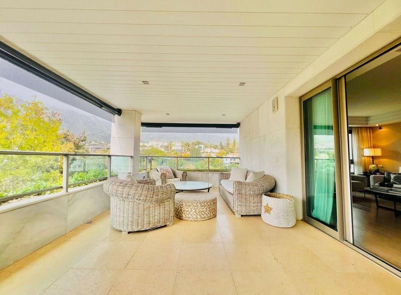 Terrace of Apartment for rent in Marbella  with Air Conditioner, Terrace and Swimming Pool