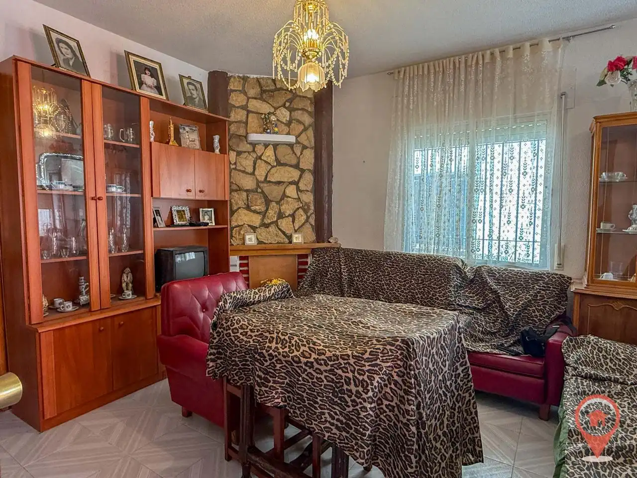 Sala de estar de Finca rústica en venta en Villas de la Ventosa con Calefacción