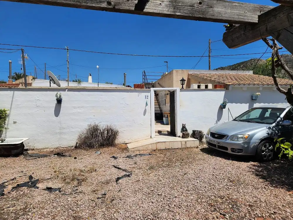 Vista exterior de Casa o chalet en venta en Algueña