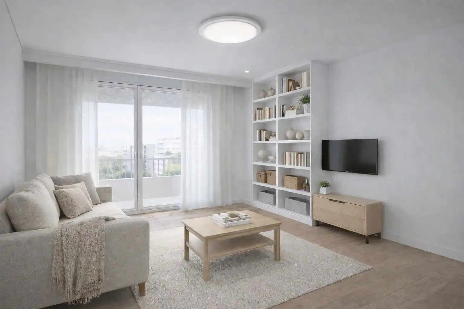 Wohnzimmer von Haus oder Chalet zur Miete in Tornabous mit Terrasse