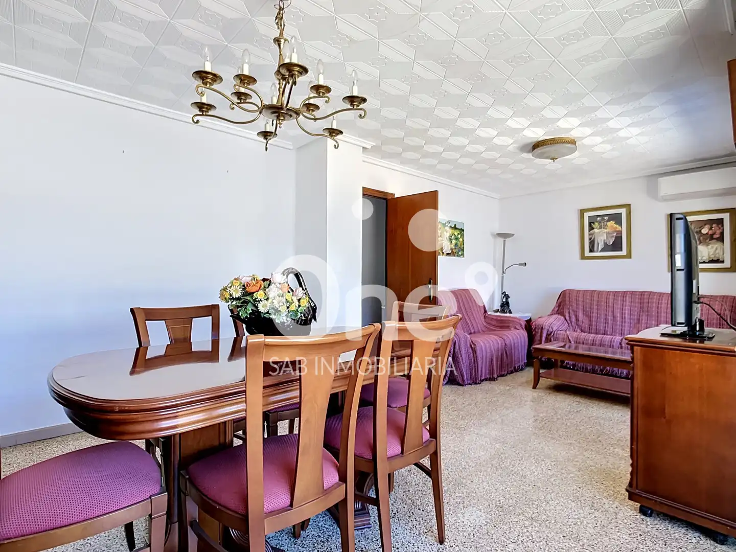 Sala de estar de Piso en venta en L'Eliana con Aire acondicionado, Terraza y Horno