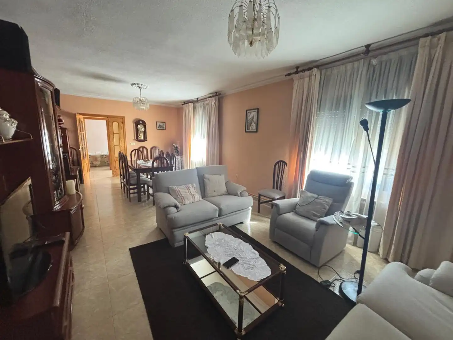 Wohnzimmer von Haus oder Chalet zum Verkauf in Malagón mit Klimaanlage, Heizung und Abstellraum
