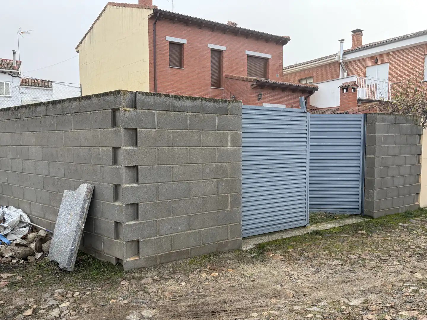 Vista exterior de Terreno en venta en Santa María del Cubillo