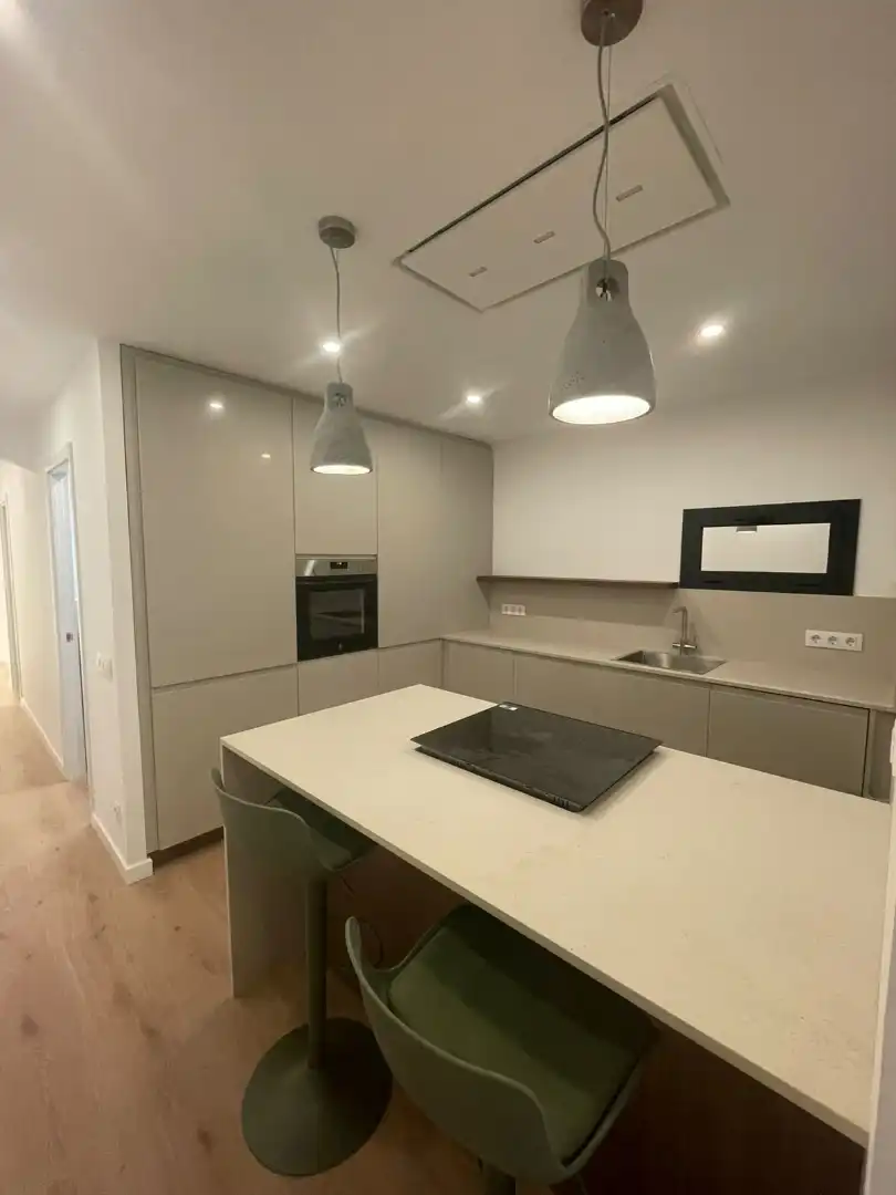 Cocina de Piso en venta en Barcelona con Aire acondicionado, Parquet y Terraza