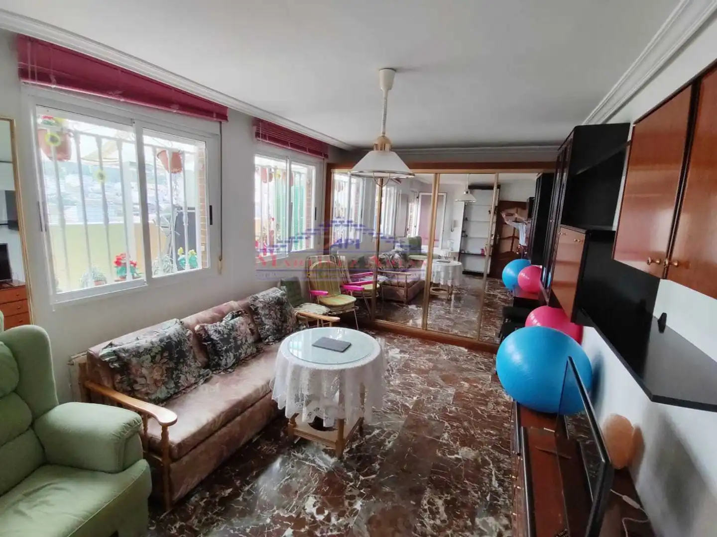 Sala d'estar de Àtic en venda en Jaén amb Aire condicionat, Calefacció i Terrassa