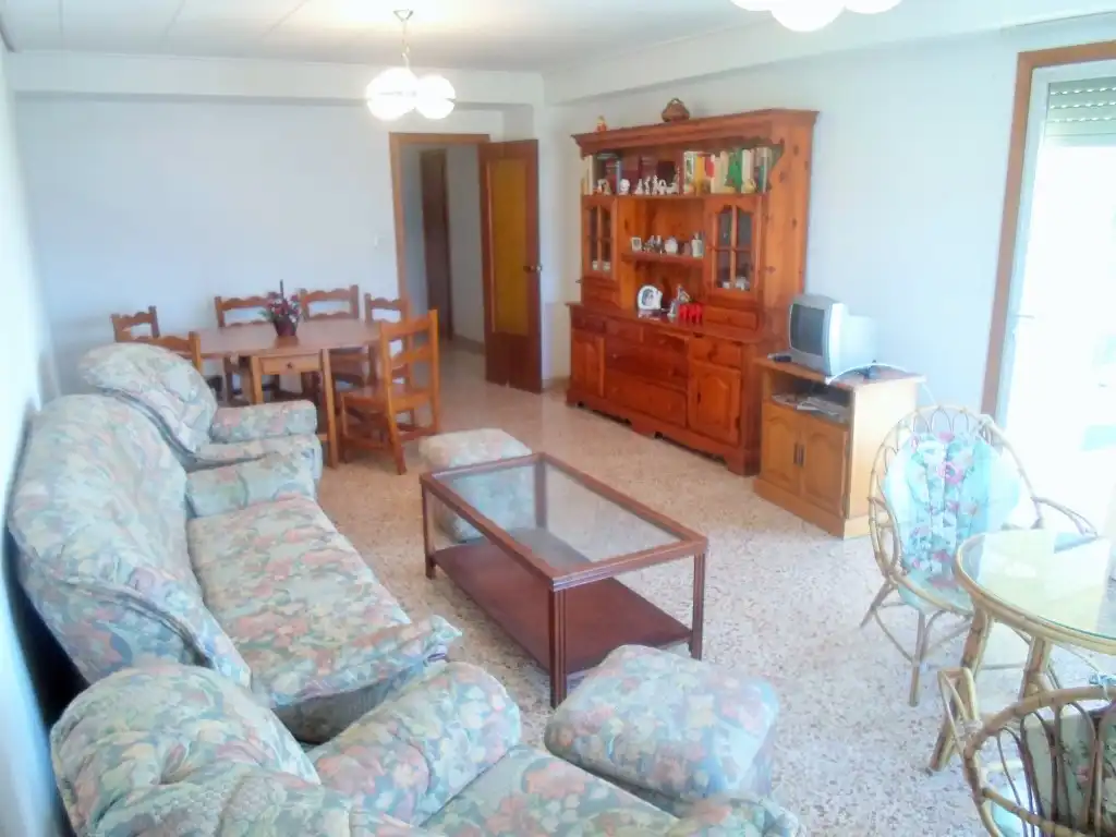 Wohnzimmer von Wohnung zum Verkauf in Cullera mit Heizung und Terrasse