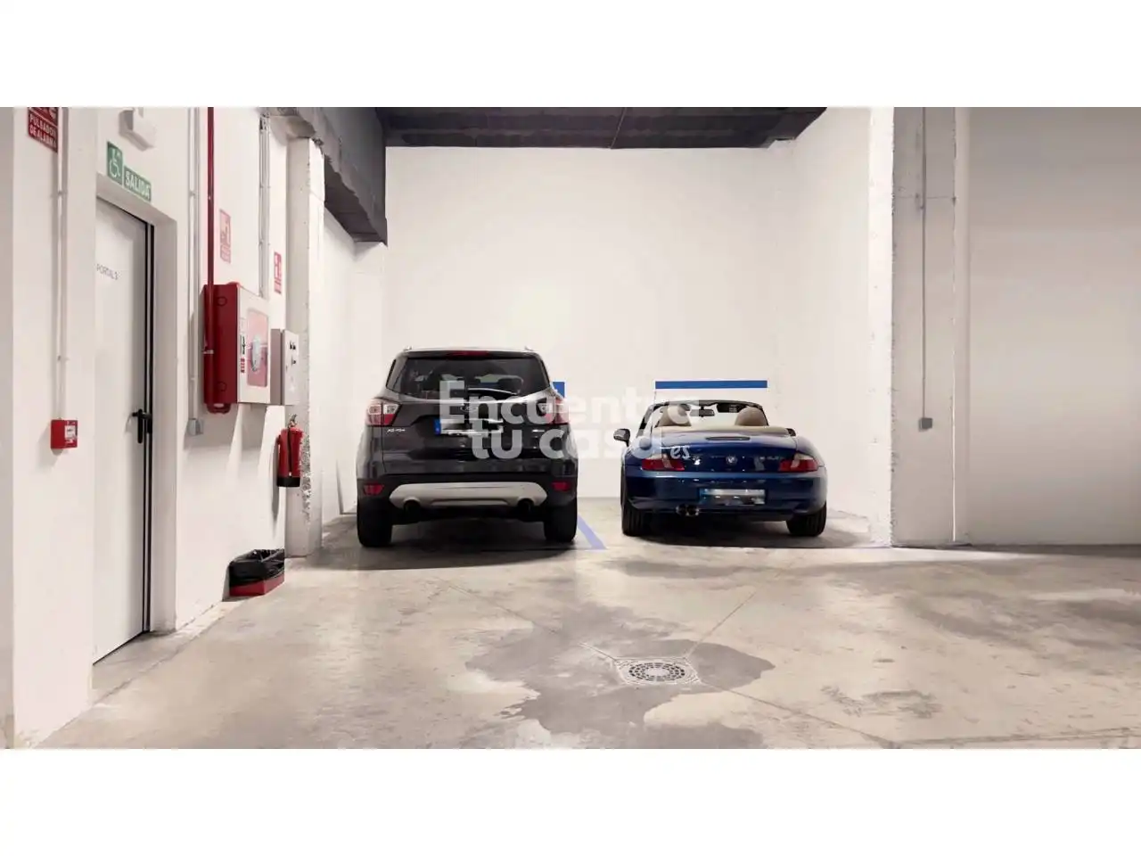Parkplatz von Dachboden zur Miete in Guadalajara mit Klimaanlage, Heizung und Terrasse