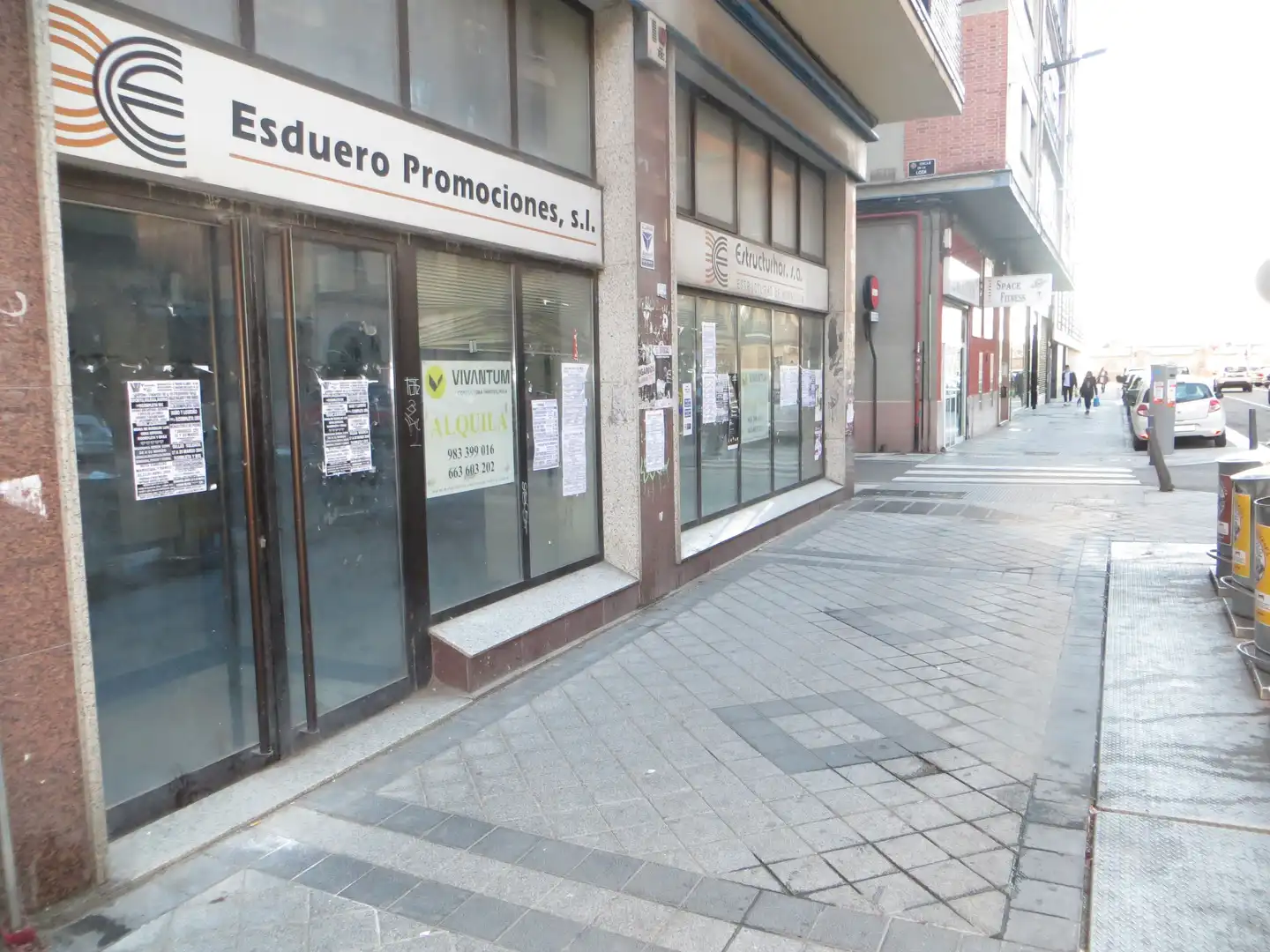 Vista exterior de Local de lloguer en Valladolid