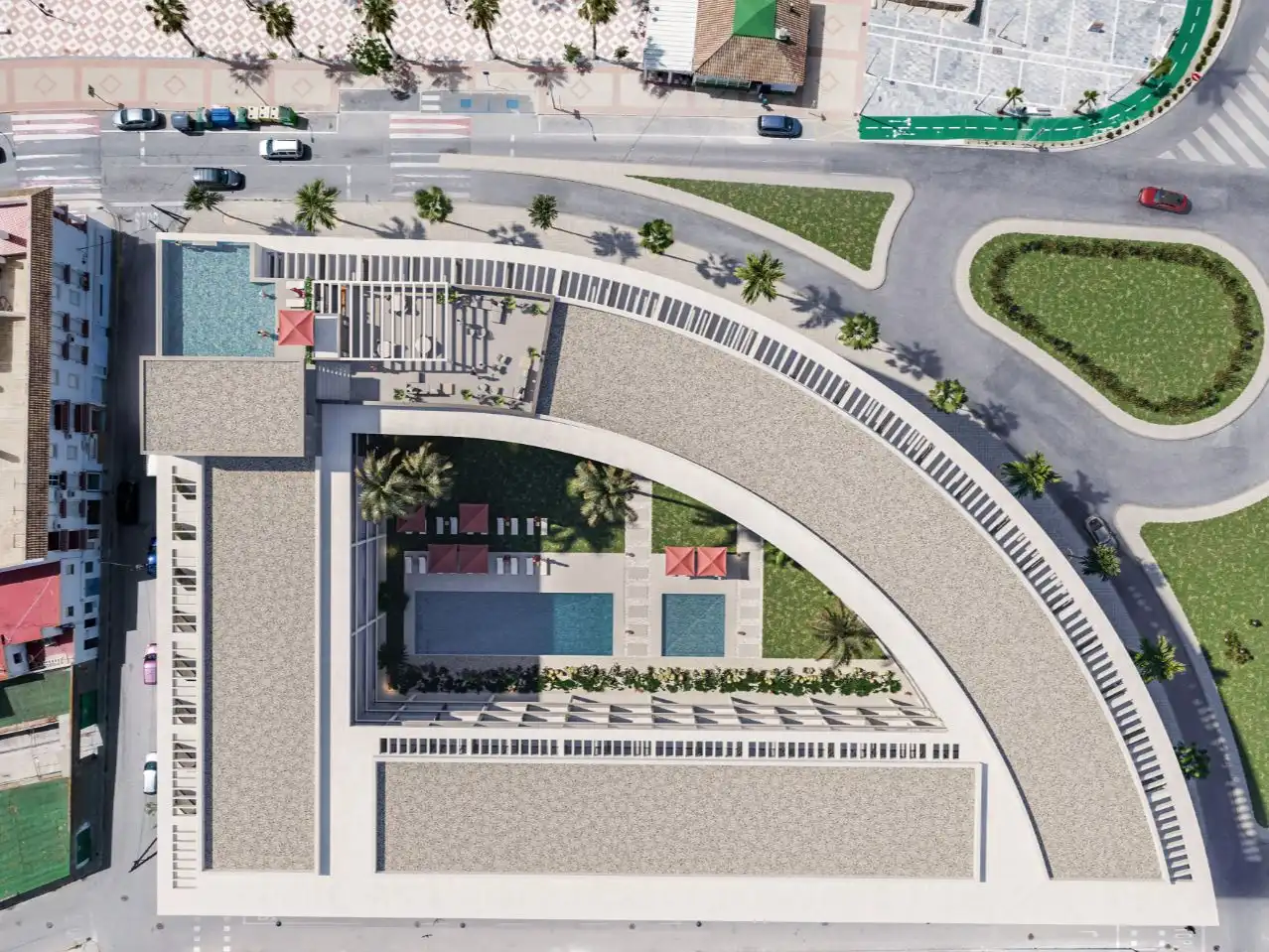 Piscina de Apartament en venda en Barbate ciudad
