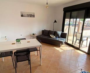 Sala d'estar de Casa adosada en venda en La Oliva amb Terrassa