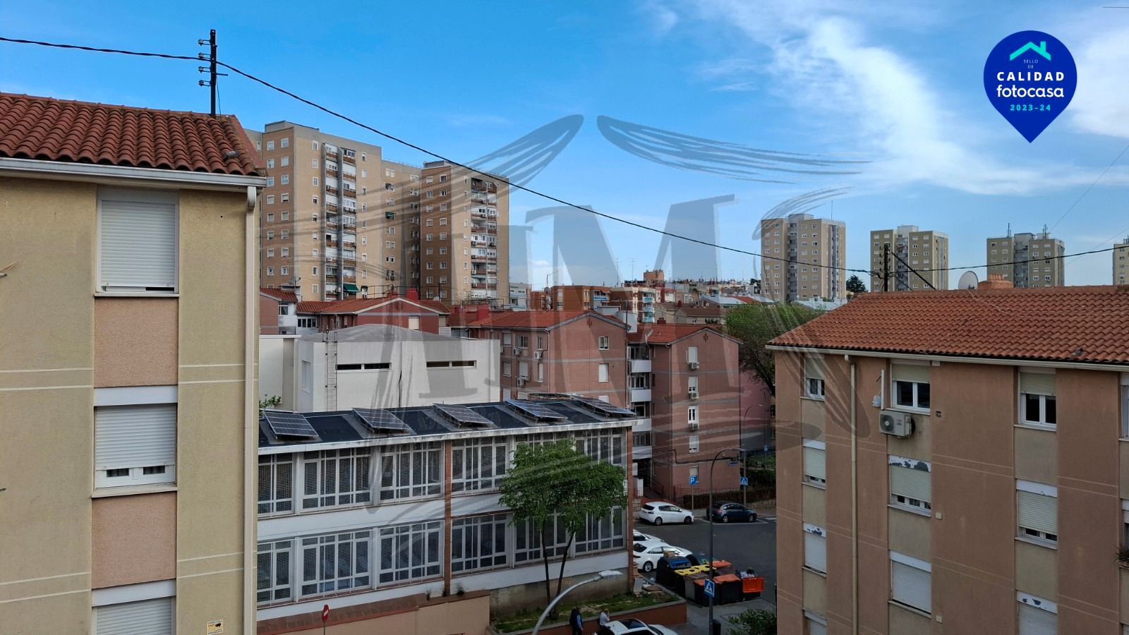 Vista exterior de Pis en venda en  Madrid Capital amb Aire condicionat, Calefacció i Parquet