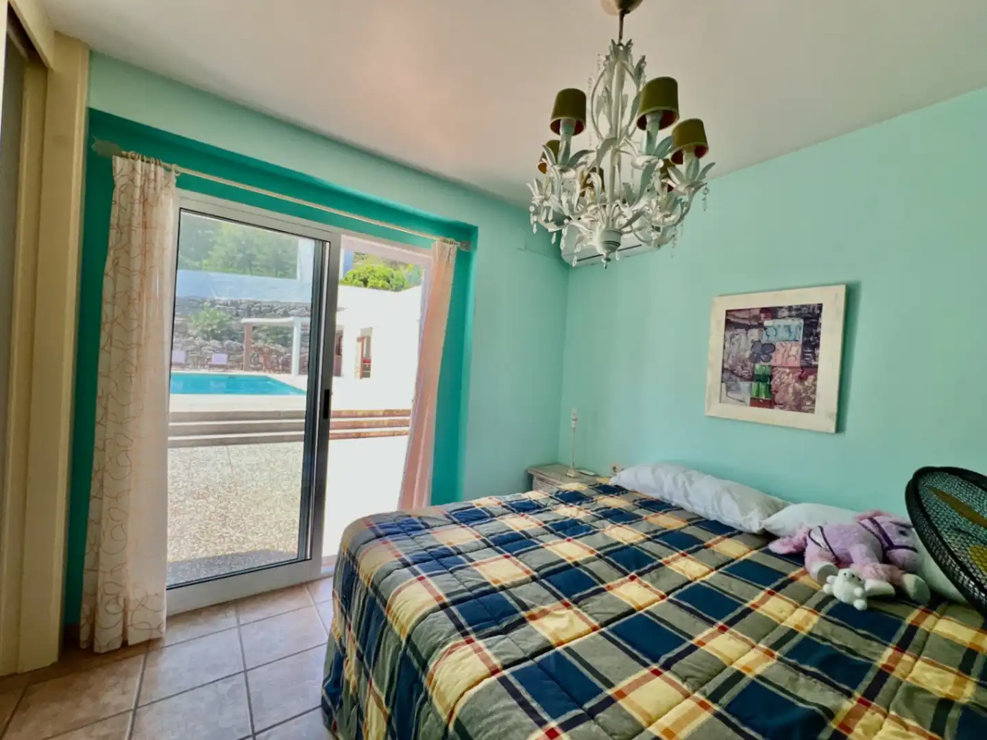 Dormitori de Casa o xalet en venda en Pedreguer amb Aire condicionat, Calefacció i Jardí privat