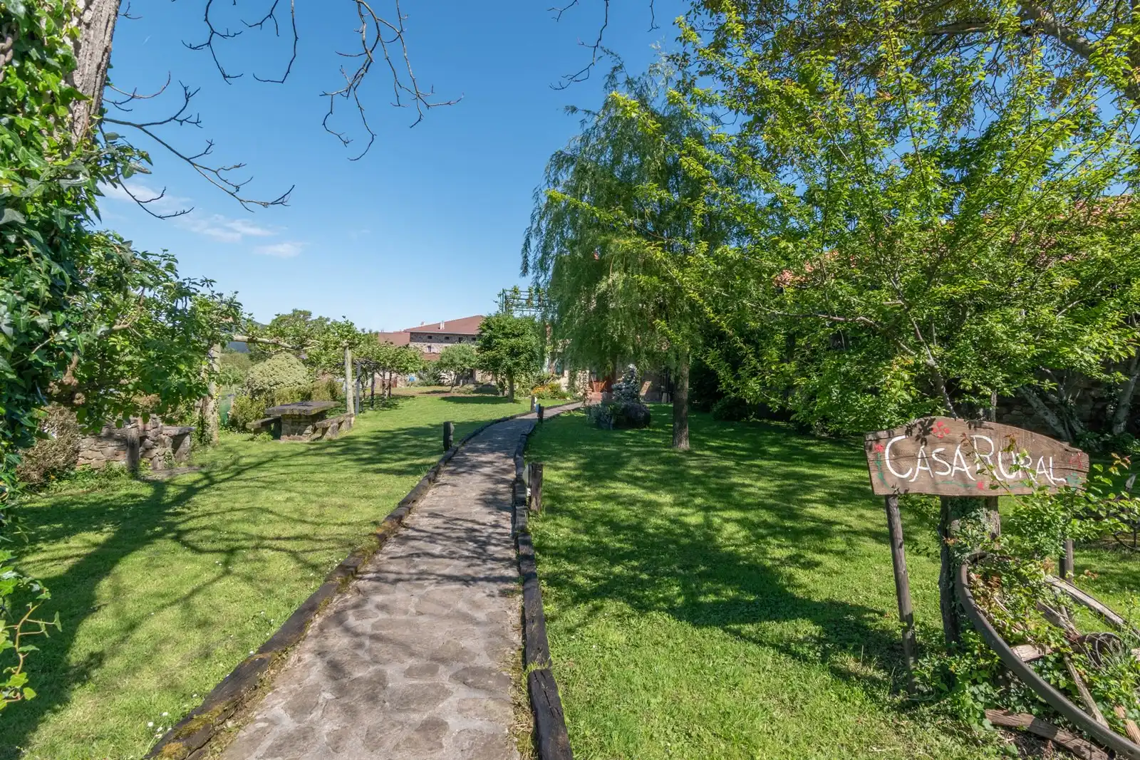 Jardí de Casa o xalet en venda en Zeanuri amb Calefacció, Jardí privat i Terrassa