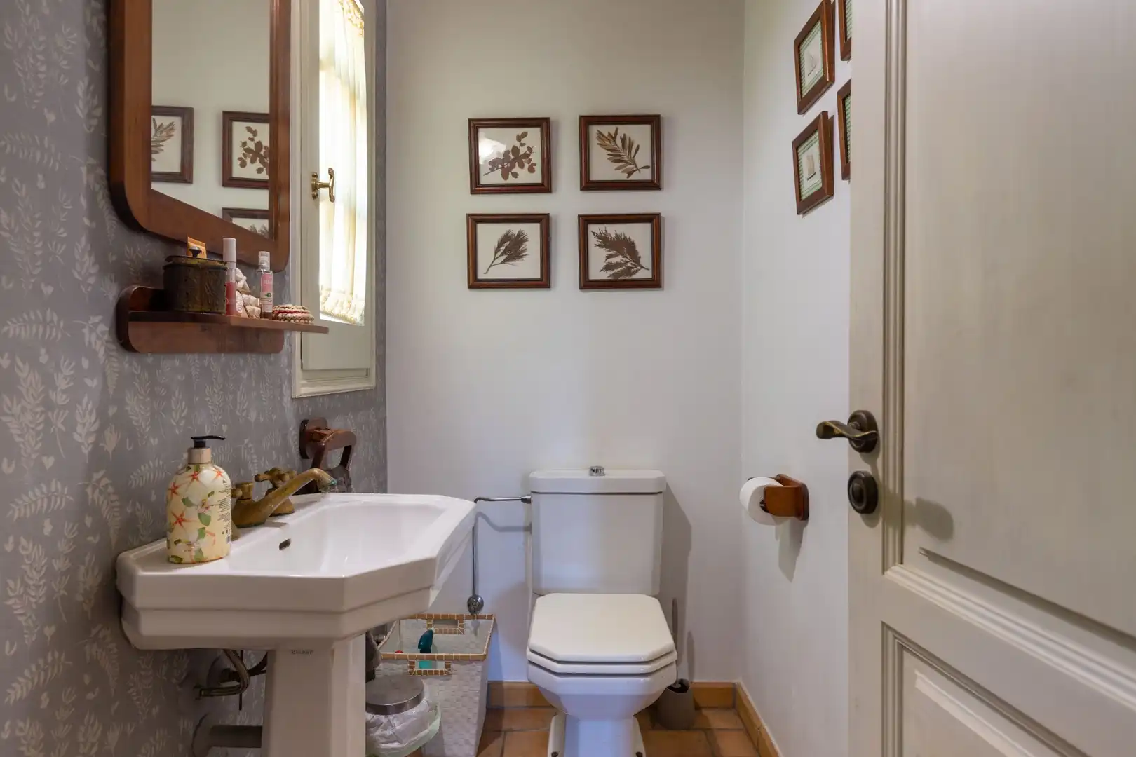 Badezimmer von Haus oder Chalet zum Verkauf in Matadepera mit Privatgarten und Schwimmbad