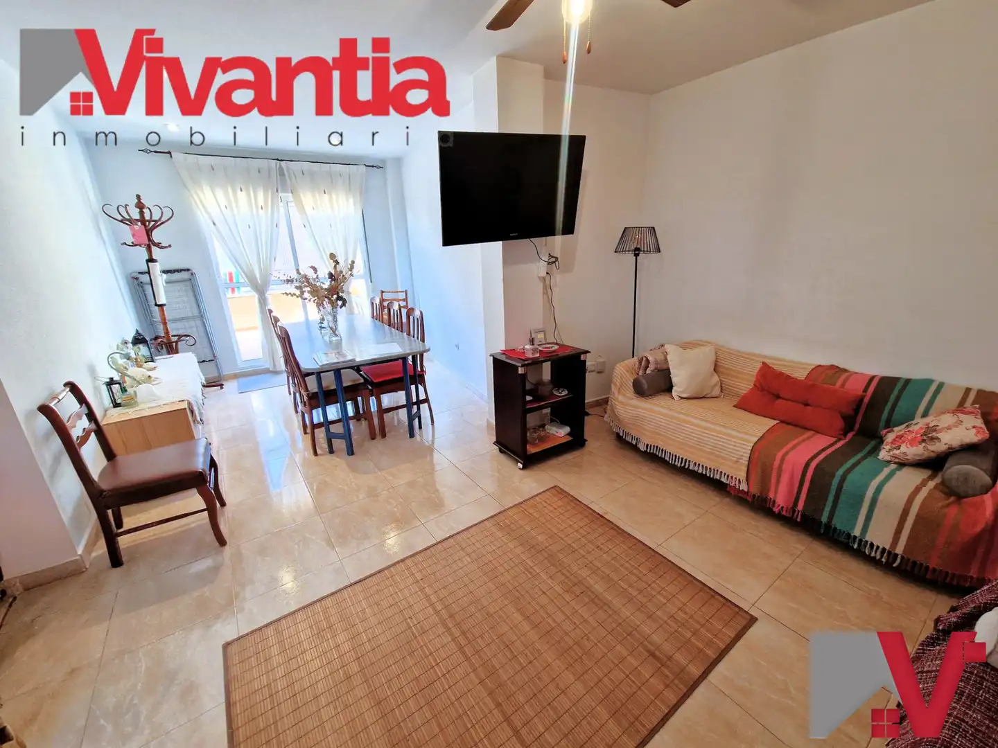 Sala de estar de Ático en venta en Lorca con Aire acondicionado, Calefacción y Terraza