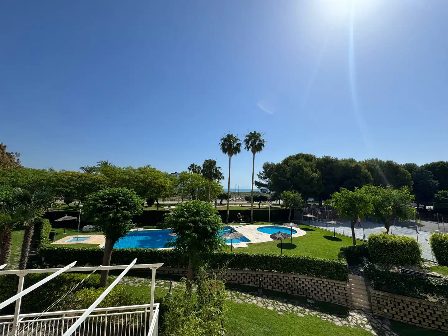 Schwimmbecken von Wohnungen zur Miete in El Campello mit Klimaanlage, Heizung und Terrasse