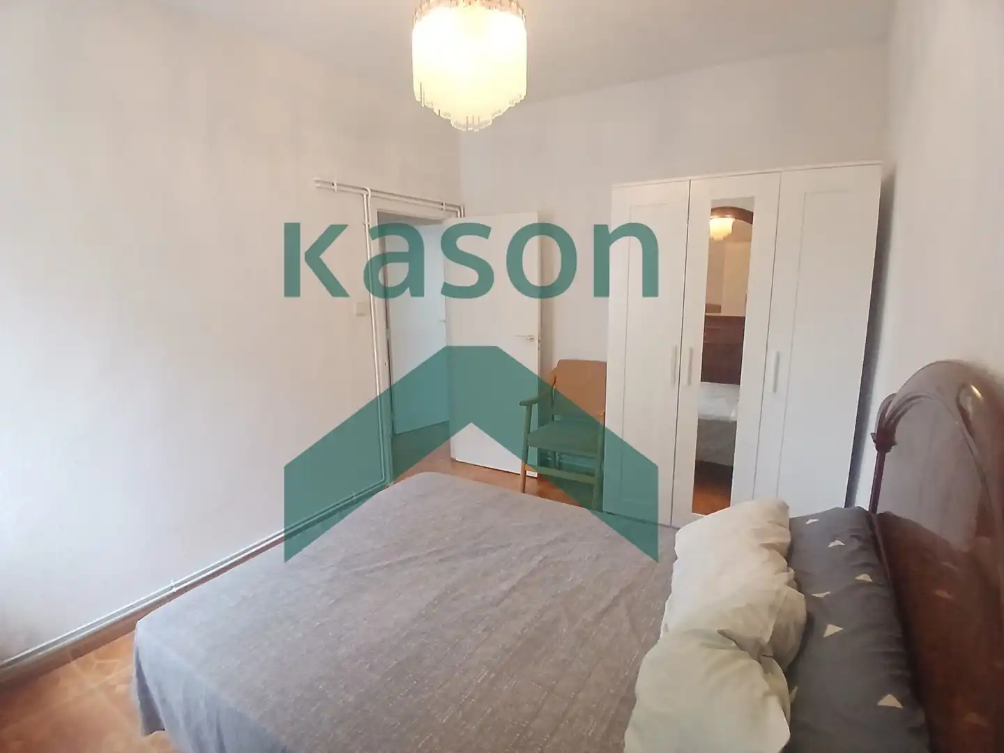Bedroom of Flat for sale in Madrid  with Heating, Terrace and Furnished
