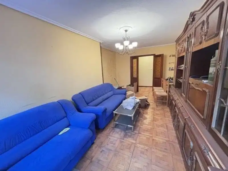Living room of Flat for sale in Torrelavega   with Heating, Private garden and Parquet flooring