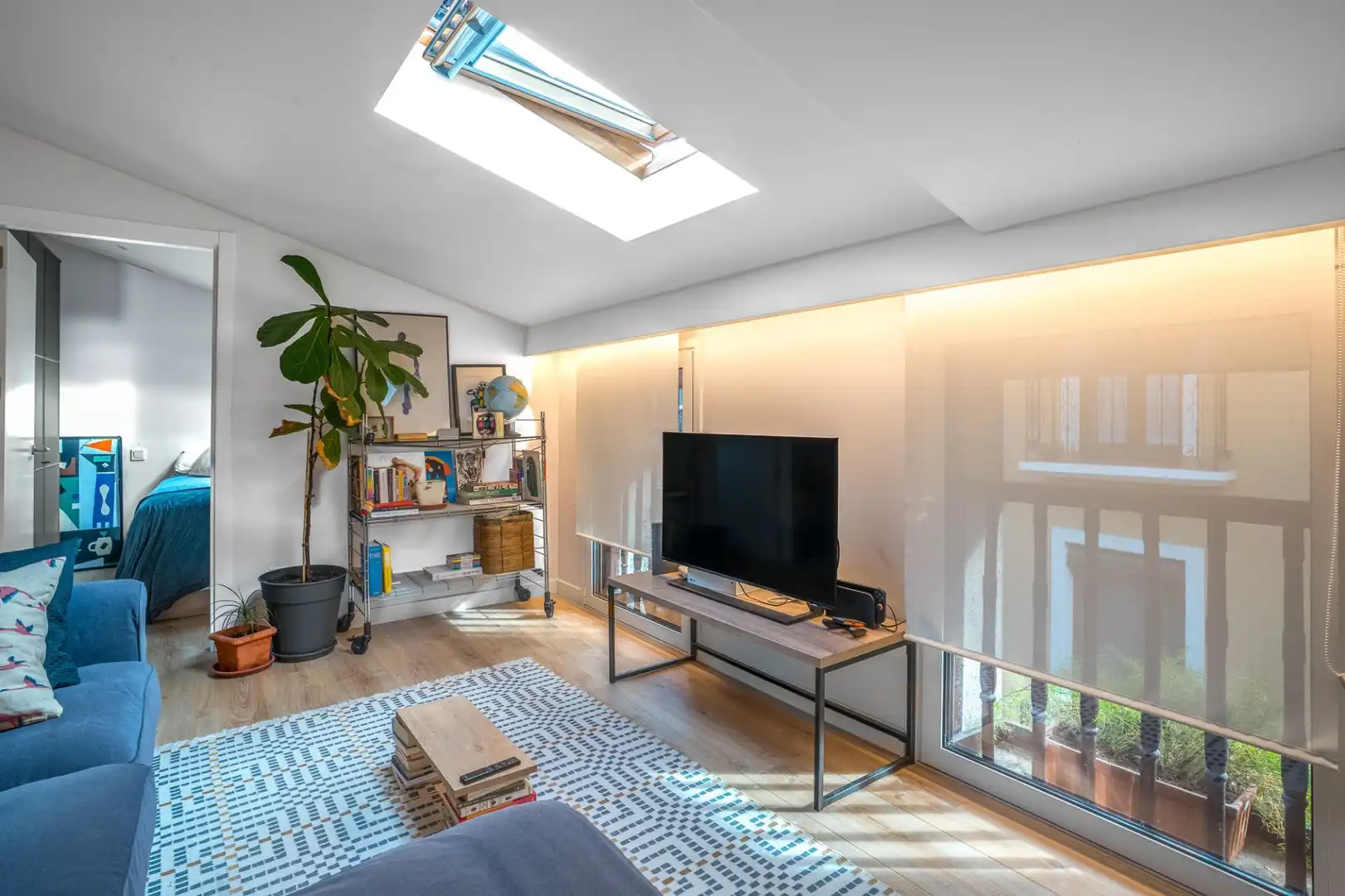 Wohnzimmer von Wohnung zur Miete in Tolosa mit Heizung und Möbliert