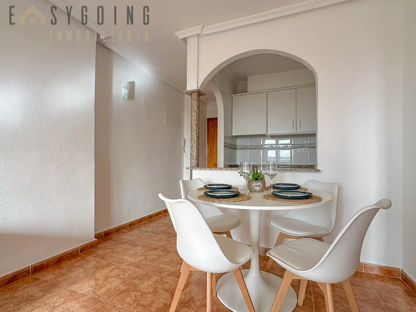 Comedor de Apartamento en venta en Torrevieja con Terraza y Piscina comunitaria
