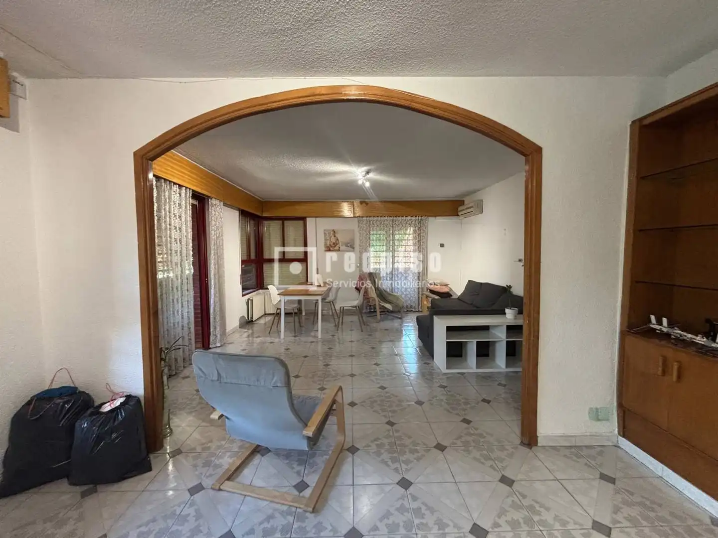 Living room of Flat for sale in Madrid  with Air Conditioner, Heating and Terrace