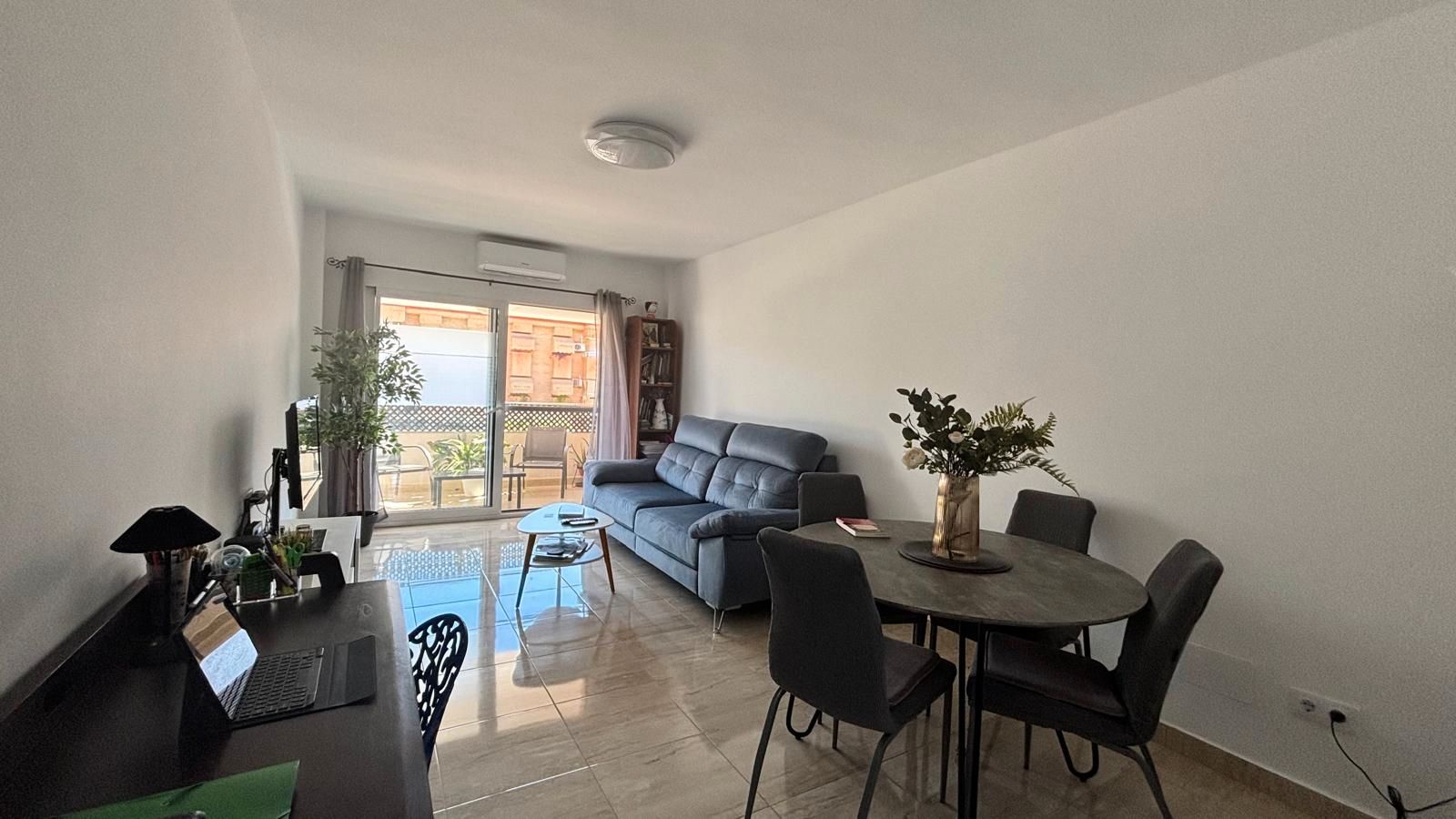 Living room of Flat to rent in San Javier  with Air Conditioner, Terrace and Furnished